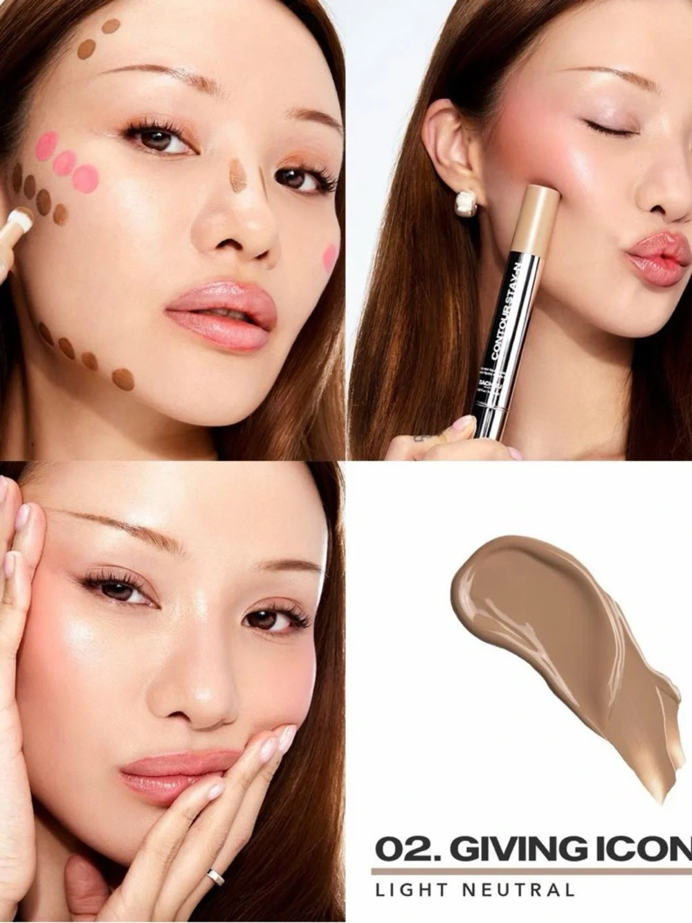 NEW SACHEU Liquid Contour STAY-N - 02 Giving Iconic Light Neutral